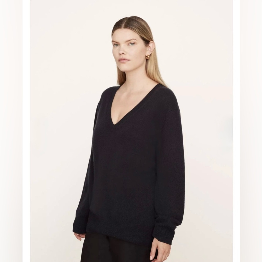 Vince Lightweight Cashmere Weekend V-Neck Pullover XL